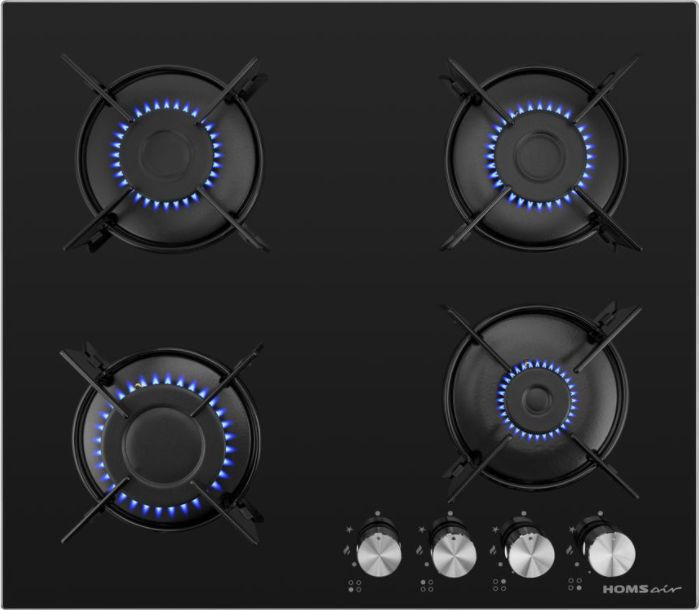 HOMSair HGG641EBK газовая поверхность