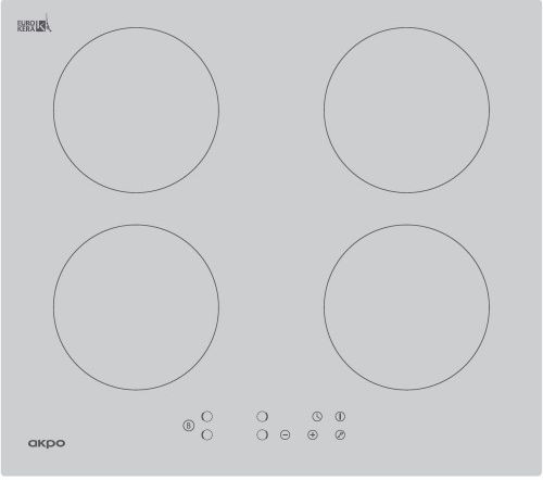 AKPO PIA 6094014СС WH индукционная поверхность
