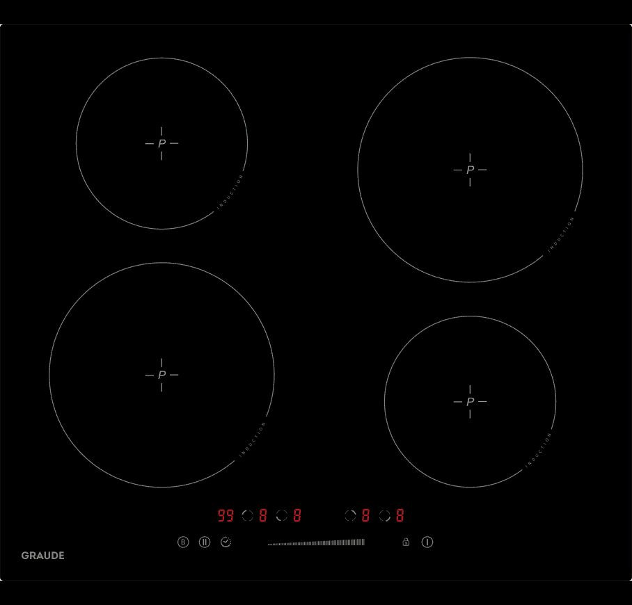 Graude IK 60.0 AS индукционная поверхность