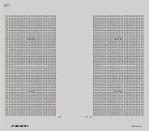 Maunfeld MVI59.2FL-WH индукционная поверхность