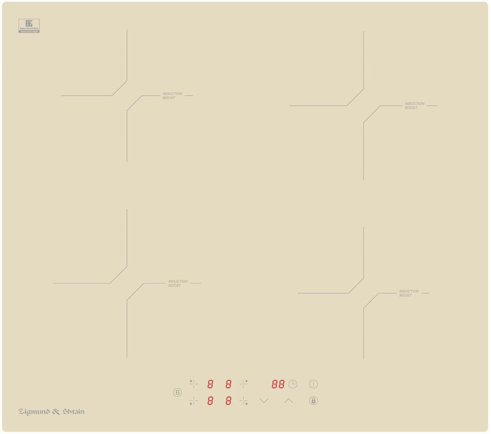 Zigmund & Shtain CI 33.6 I индукционная поверхность