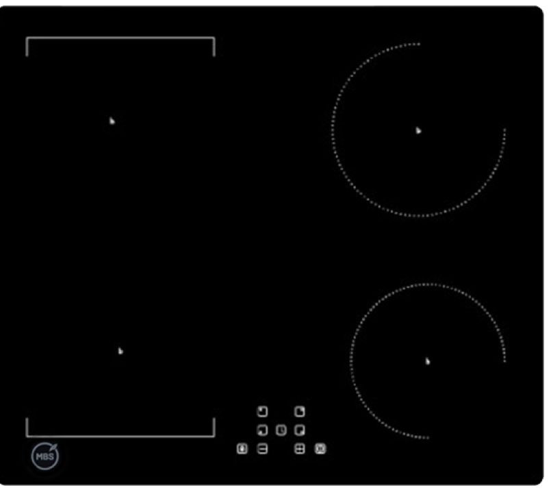 MBS PI-601 индукционная поверхность