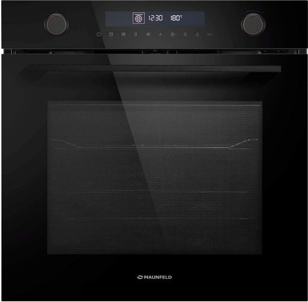 Шкаф духовой электрический с свч maunfeld meor7217dmb2