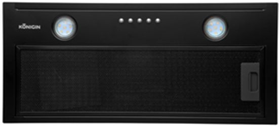 Konigin Flatbox Full Black 50 встраиваемая вытяжка для шкафа