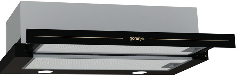 Gorenje BHP62CLB встраиваемая вытяжка  телескопическая