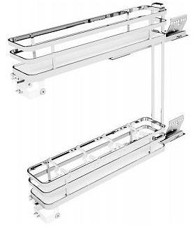 Sige Sigma Soft Wood бутылочница выдвижная для нижнего шкафа шириной 150 мм, 110х500х520 мм