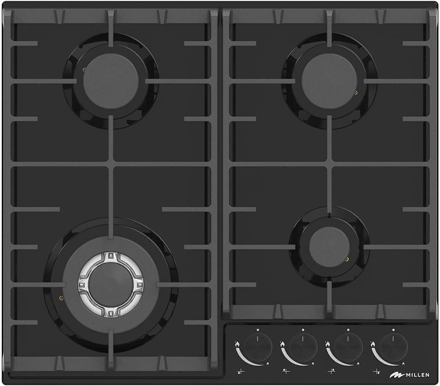 MILLEN MGH 602 BL газовая поверхность