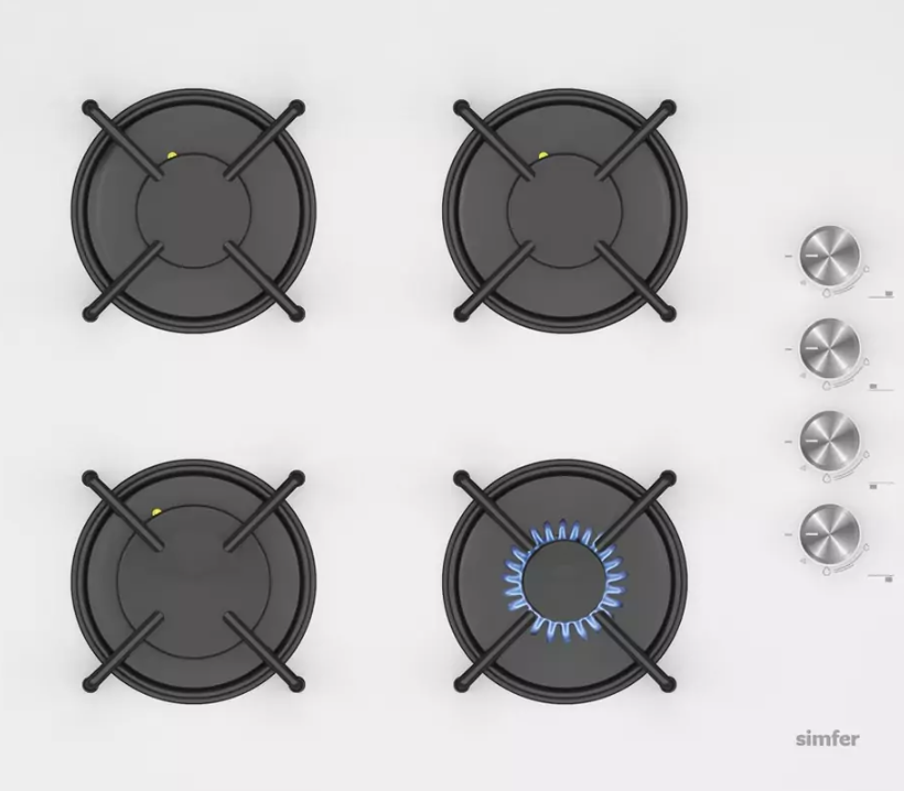 SIMFER H60K40C000TB газовая поверхность