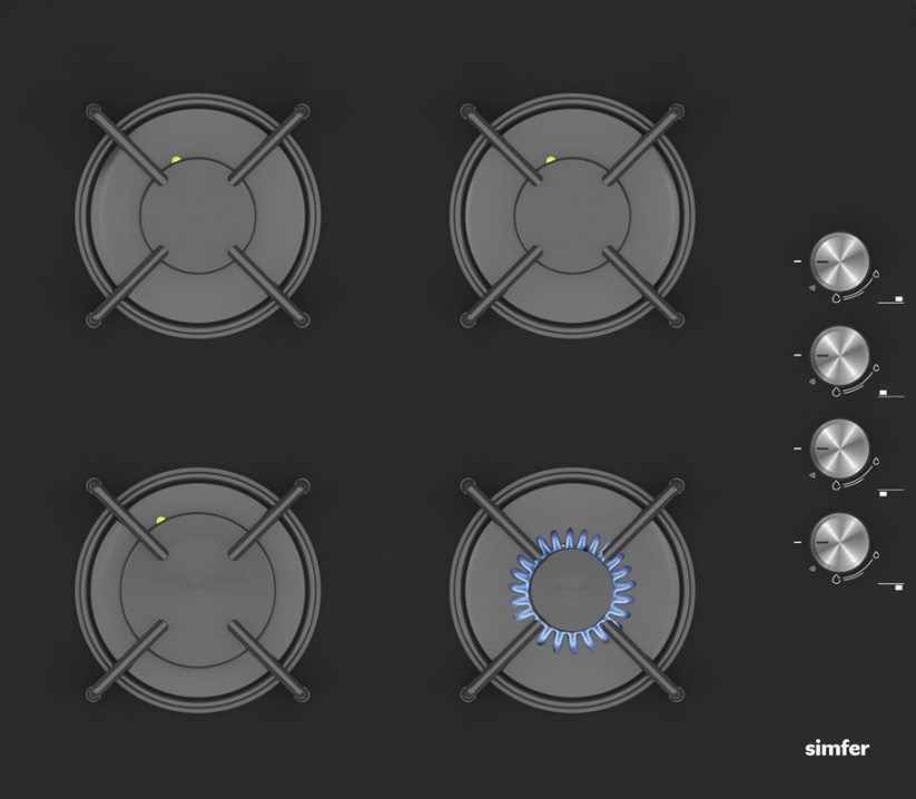 SIMFER H60K40S000 газовая поверхность