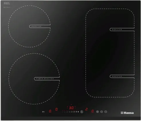 Hansa BHI68611 индукционная поверхность