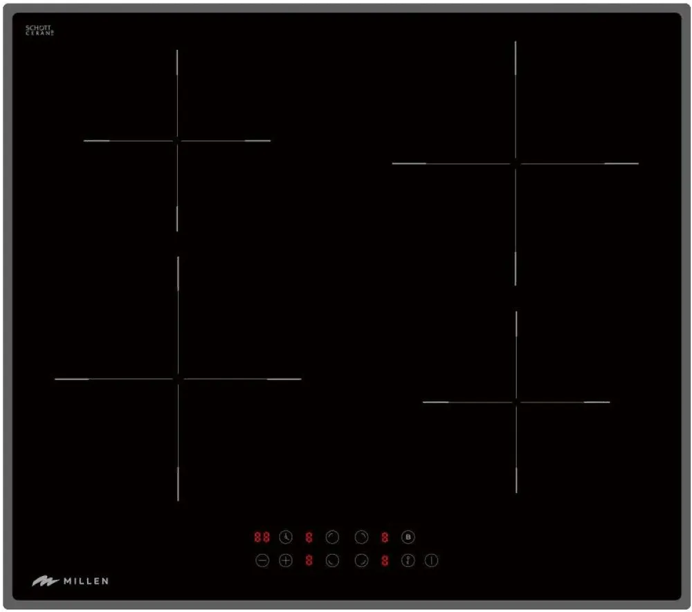 MILLEN MIH 601 BL индукционная поверхность