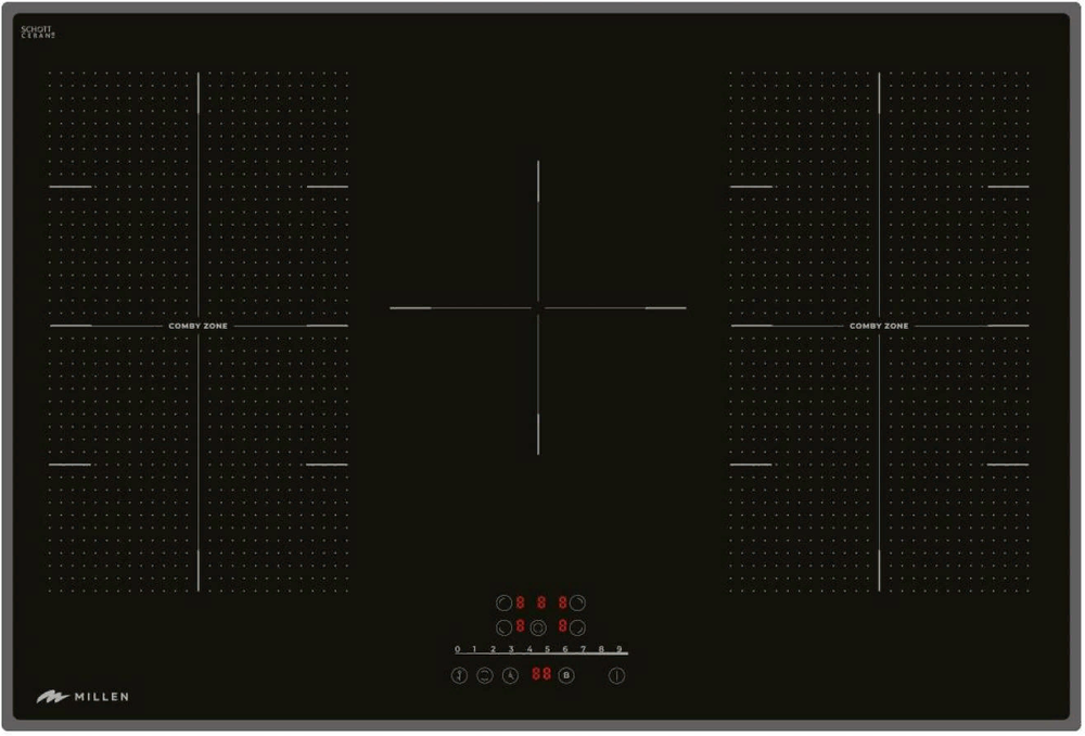 MILLEN MIH 702 BL индукционная поверхность