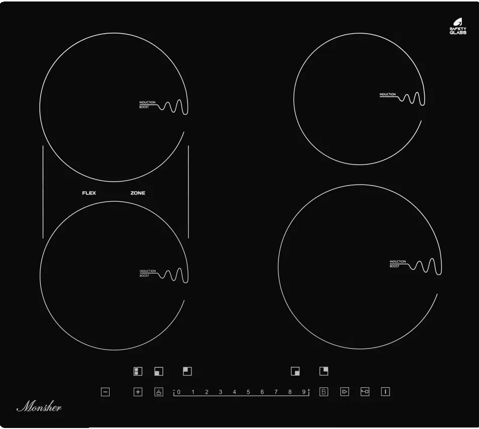 Monsher MHI 6112 индукционная поверхность
