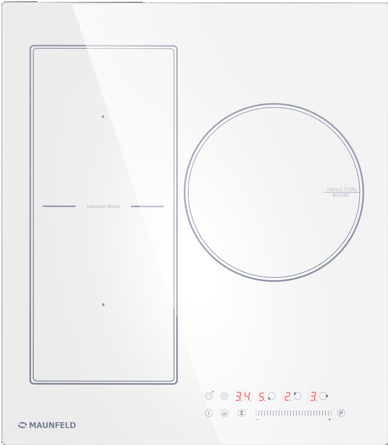Maunfeld CVI453SBWH индукционная поверхность