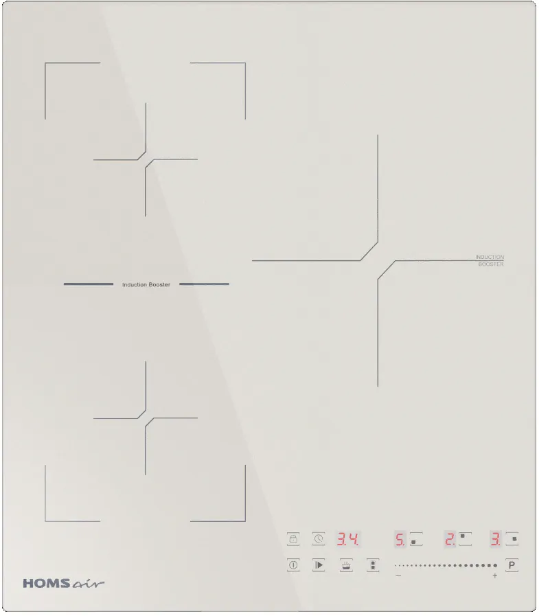 HOMSair HIC43SBG индукционная поверхность