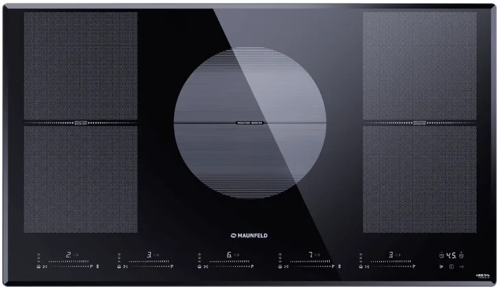 Maunfeld CVI905SFBK LUX индукционная поверхность