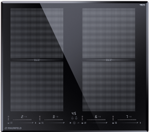 Maunfeld CVI594SF2BK LUX индукционная поверхность