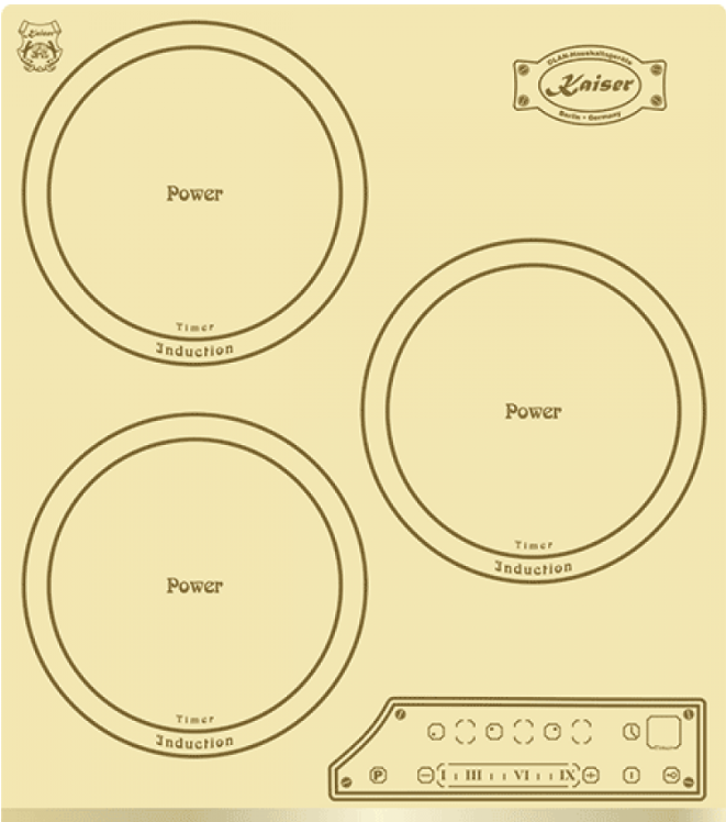 KAISER KCT 4795 FI ElfAD индукционная поверхность