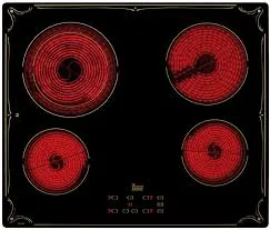 Teka TBR 6420 стеклокерамическая поверхность