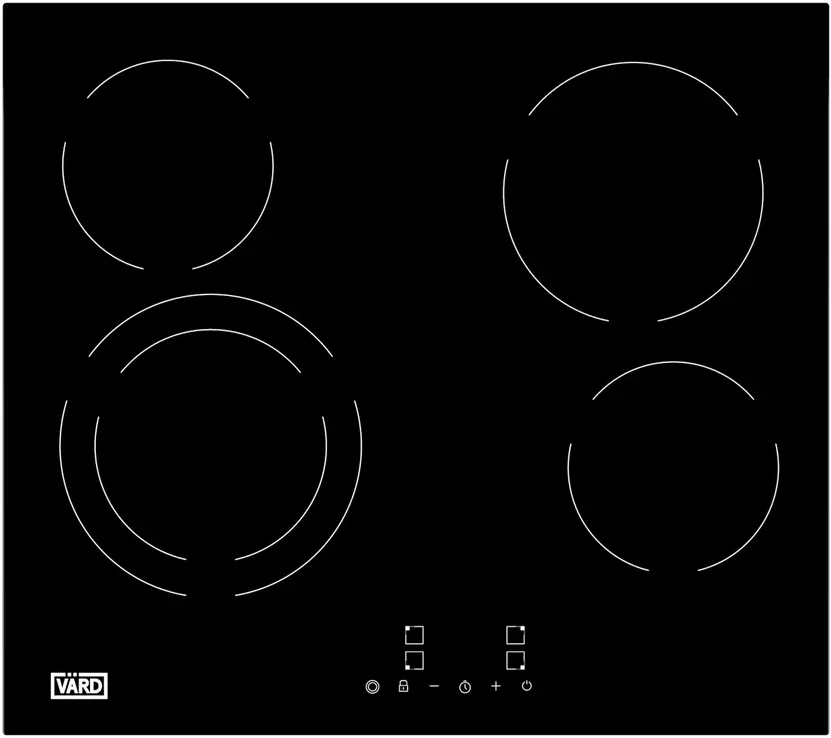 VARD VHC6421B стеклокерамическая поверхность